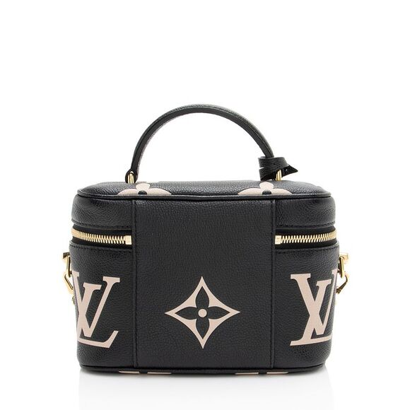 Louis Vuitton Giant Monogram Empreinte Bicolor Vanity PM Shoulder Bag - Picture 3 of 12